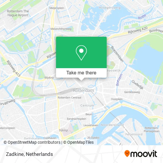 Zadkine map