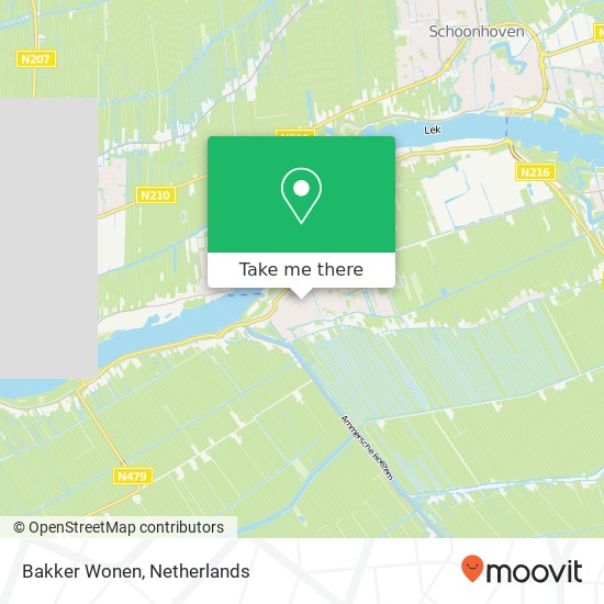 Bakker Wonen map