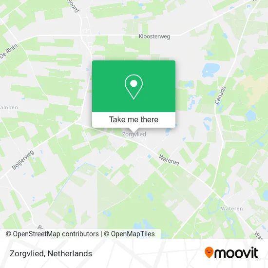Zorgvlied map