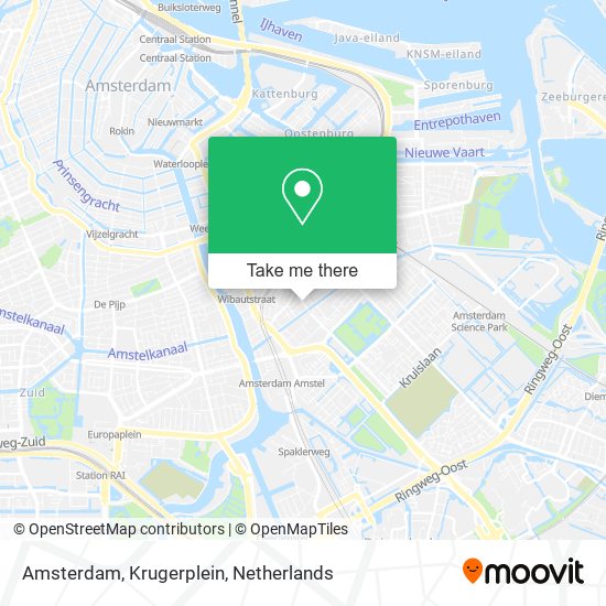 Amsterdam, Krugerplein map