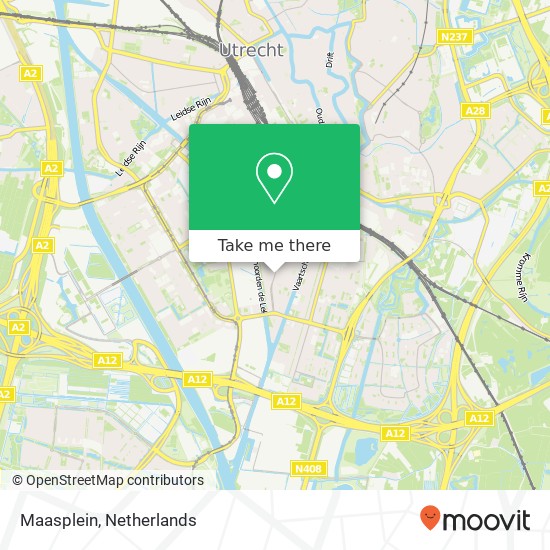 Maasplein map