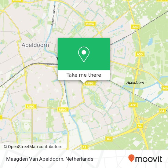 Maagden Van Apeldoorn Karte