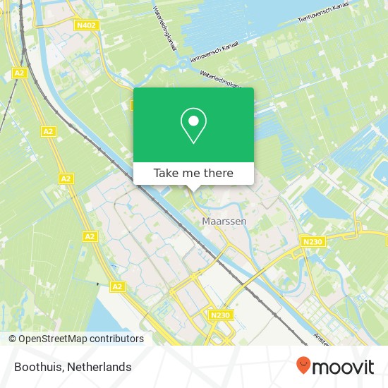Boothuis map