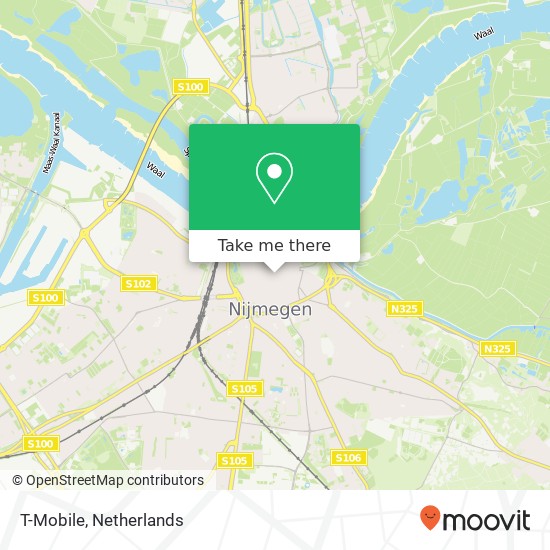 T-Mobile map