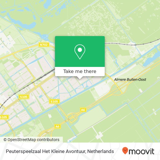 Peuterspeelzaal Het Kleine Avontuur map