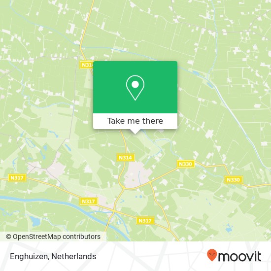 Enghuizen map