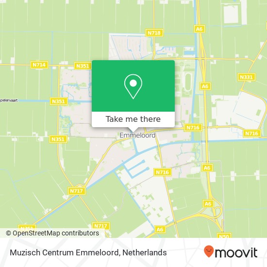 Muzisch Centrum Emmeloord map