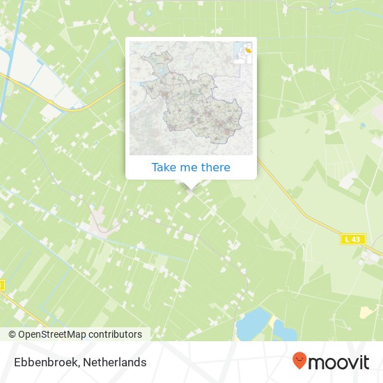 Ebbenbroek map