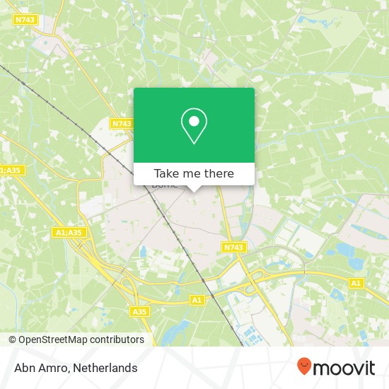 Abn Amro map