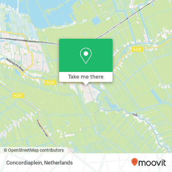 Concordiaplein map