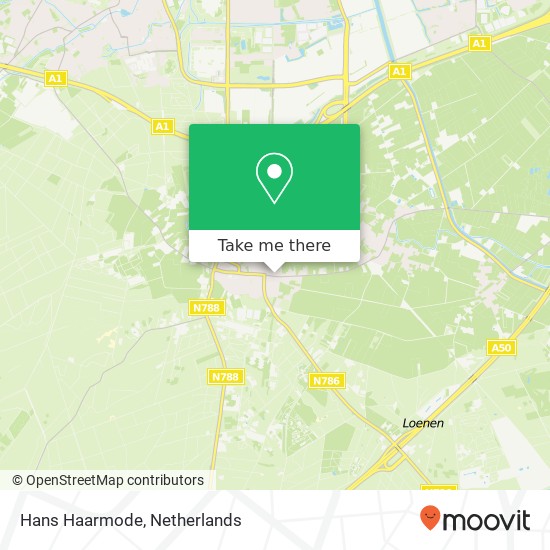 Hans Haarmode map