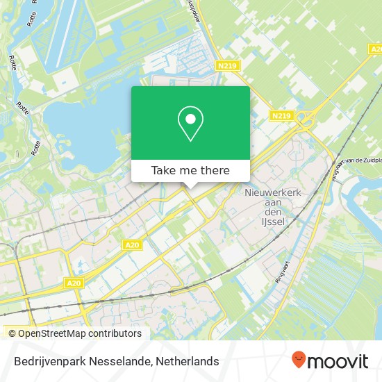 Bedrijvenpark Nesselande map