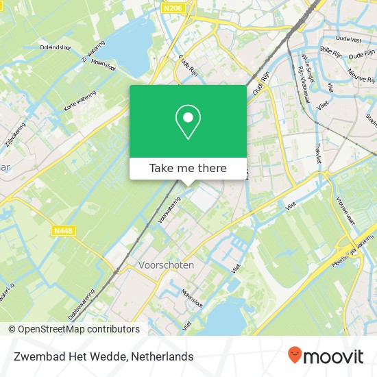 Zwembad Het Wedde map