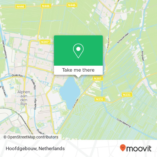 Hoofdgebouw map