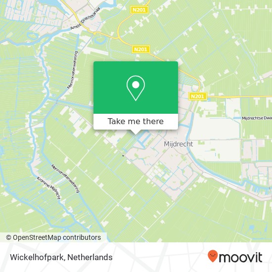 Wickelhofpark map