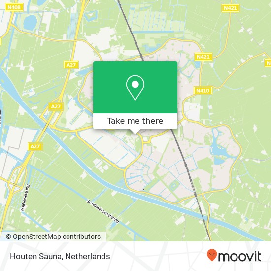 Houten Sauna map