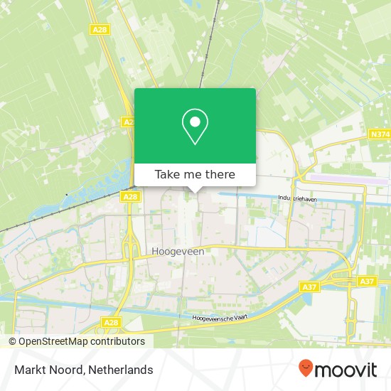 Markt Noord Karte