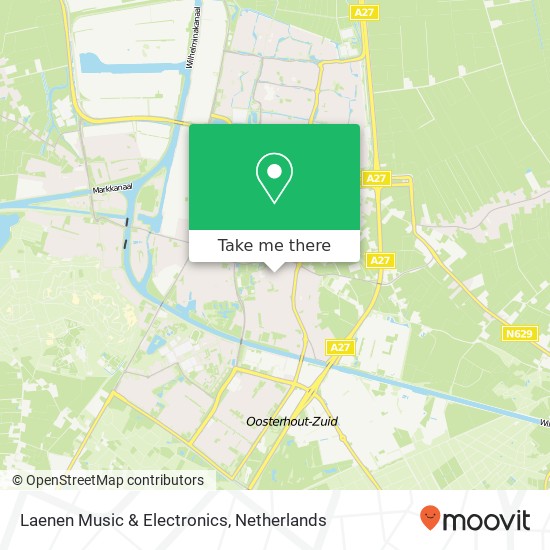 Laenen Music & Electronics map