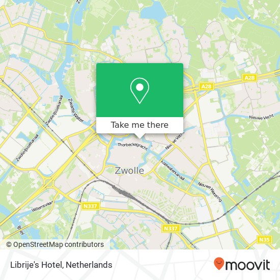 Librije's Hotel map