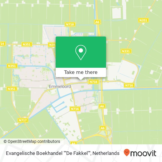 Evangelische Boekhandel ""De Fakkel"" map