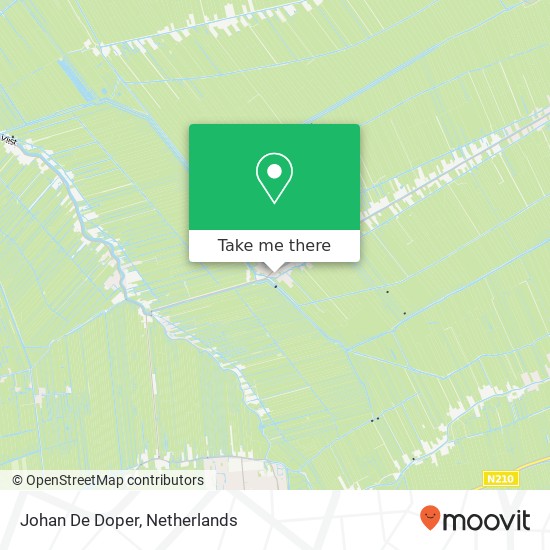 Johan De Doper map