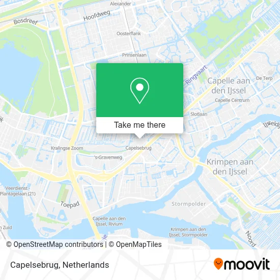 Capelsebrug map