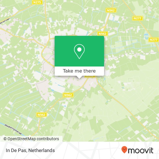 In De Pas map