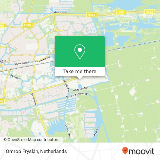 Omrop Fryslân Karte