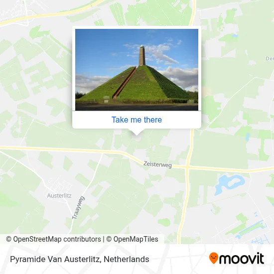 Pyramide Van Austerlitz Karte