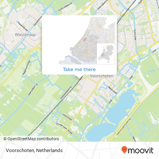 Voorschoten map