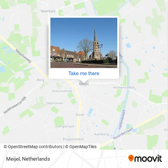 Meijel map