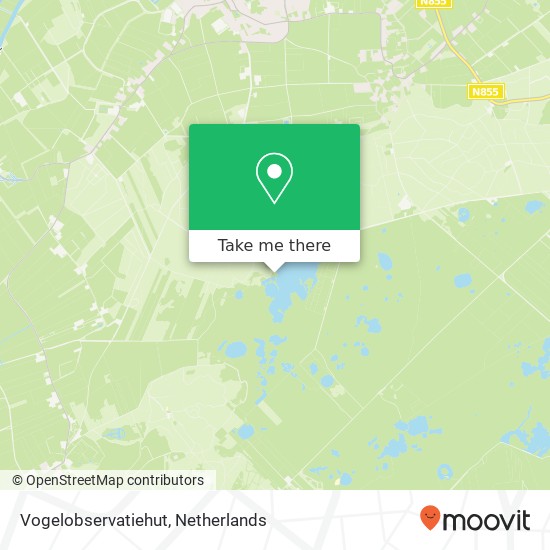 Vogelobservatiehut map