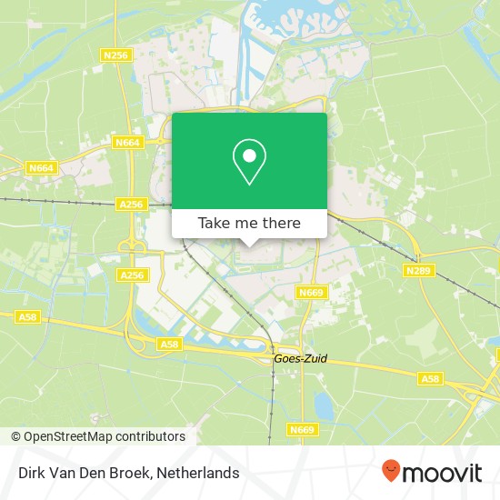 Dirk Van Den Broek map