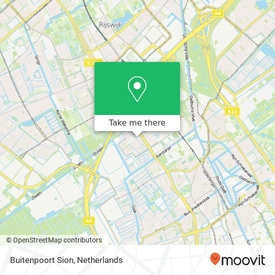 Buitenpoort Sion map