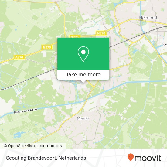 Scouting Brandevoort map