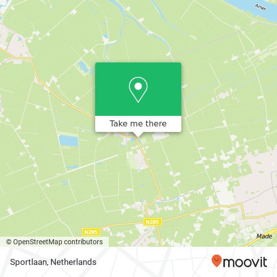 Sportlaan map