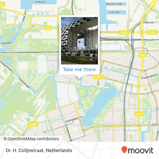 Dr. H. Colijnstraat Karte
