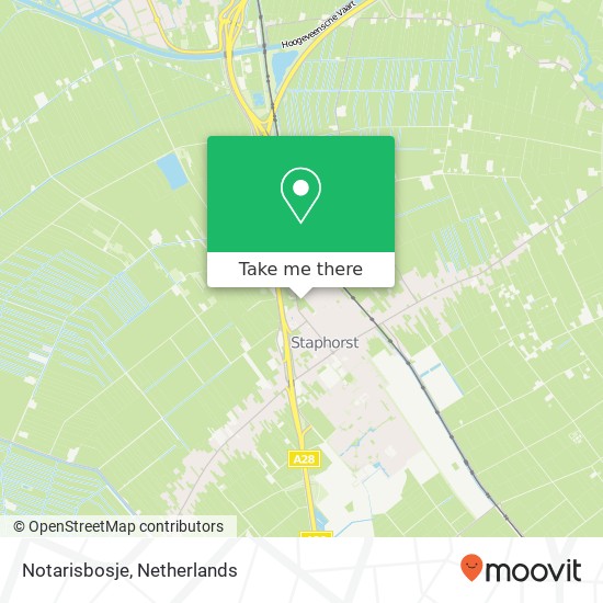 Notarisbosje map