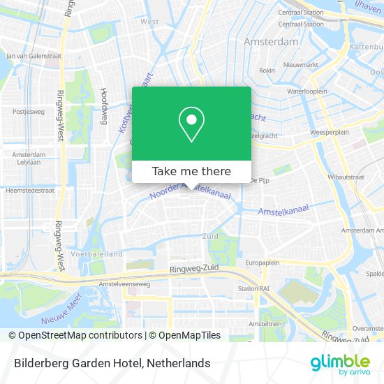 Bilderberg Garden Hotel map