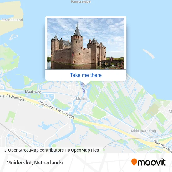 Muiderslot map