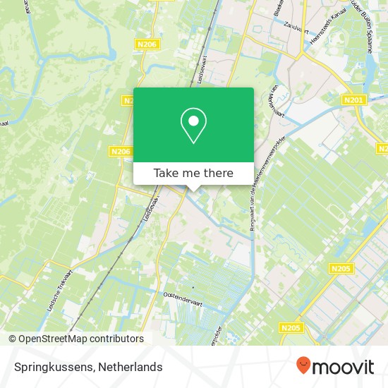 Springkussens map