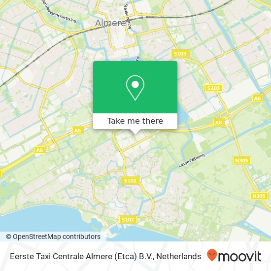 Eerste Taxi Centrale Almere (Etca) B.V. map
