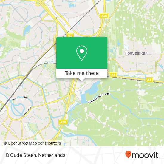 D'Oude Steen map