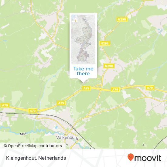 Kleingenhout map