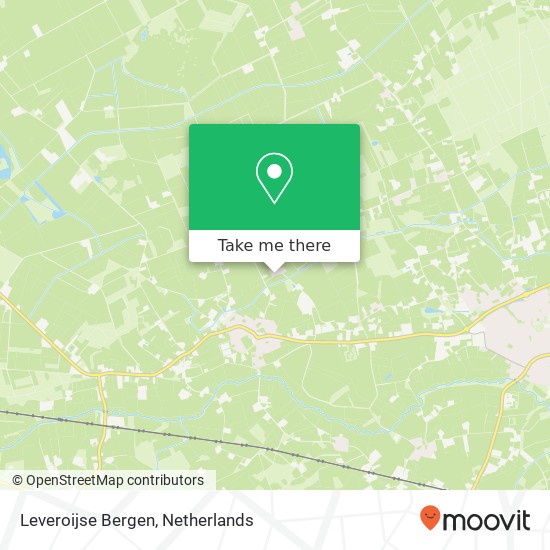 Leveroijse Bergen map