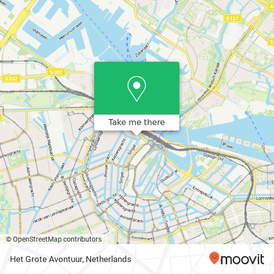 Het Grote Avontuur map