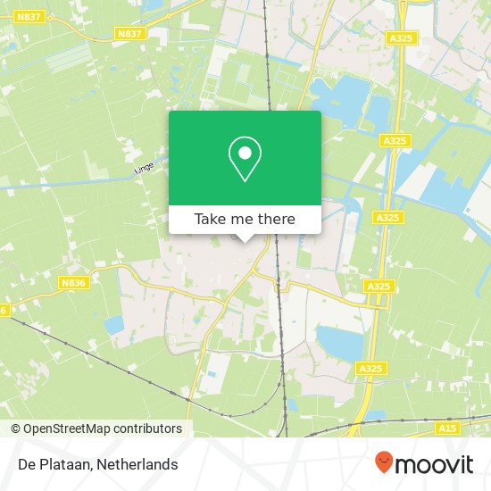 De Plataan map