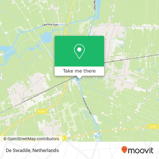 De Swadde map