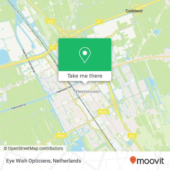 Eye Wish Opticiens map