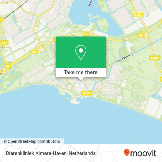 Dierenkliniek Almere-Haven Karte